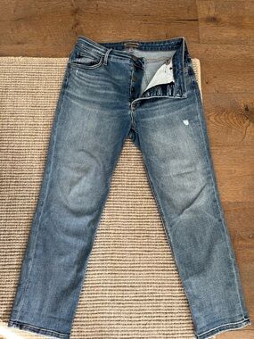 Kut from the Kloth Faded Blue Slim-Straight Jeans